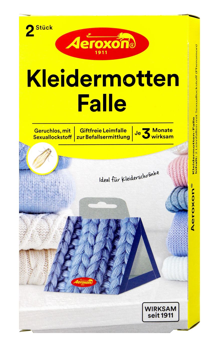 Aeroxon Kleidermotten Falle - 2 Stück Aeroxon Kleidermotten Falle - 2 Stück