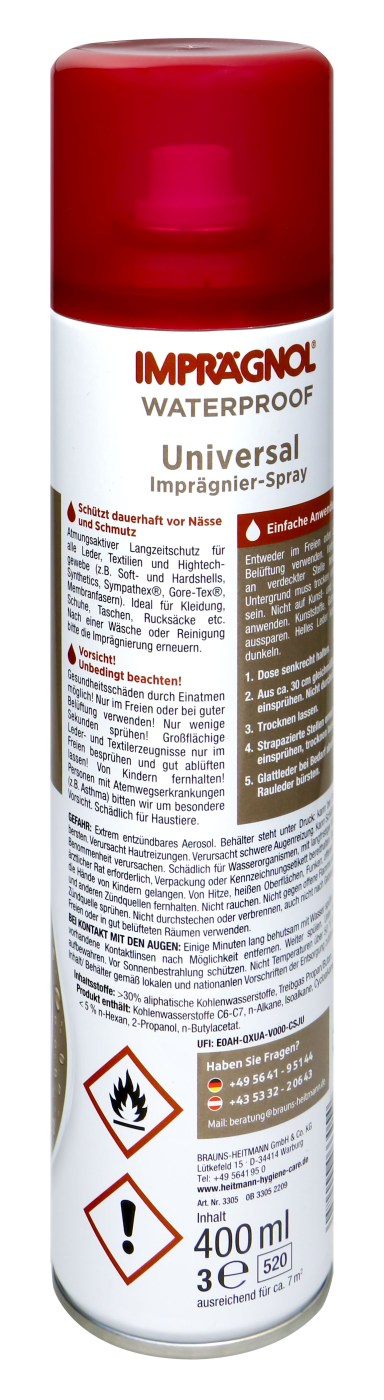 Imprägnol Universal Imprägnierspray - 400 ml Imprägnol Universal Imprägnierspray - 400 ml