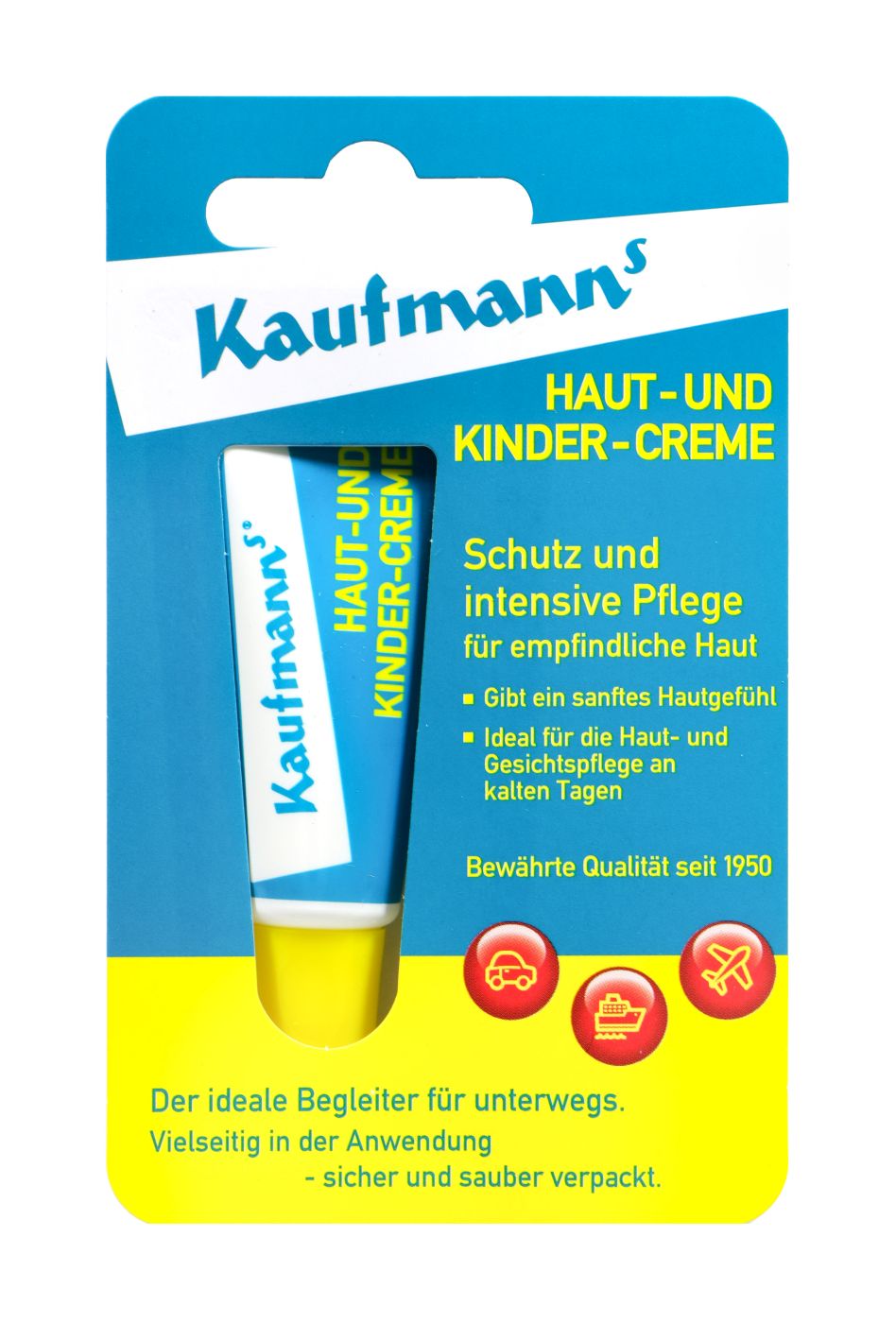 Kaufmanns Haut- und Kinder-Creme Tube - 10 ml Kaufmanns Haut- und Kinder-Creme Tube - 10 ml