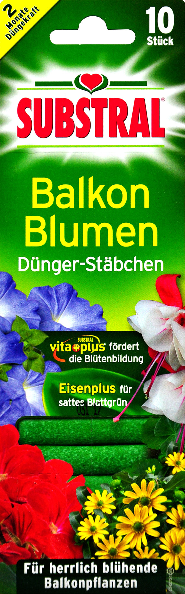 Substral Balkonblumen Düngerstäbchen - 10 Stück
