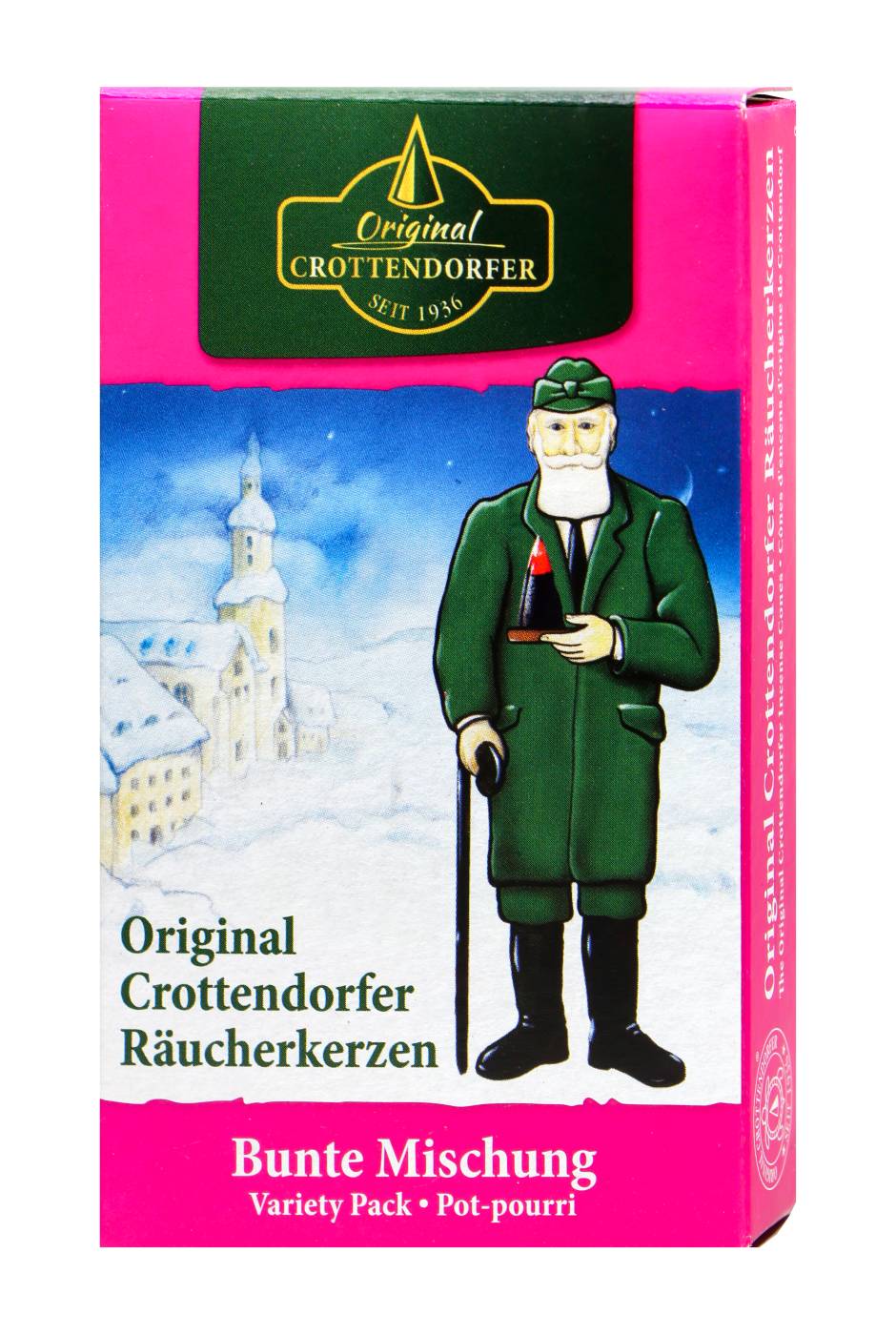 Crottendorfer Räucherkerzen Bunte Mischung - 24 Stück Crottendorfer Räucherkerzen Bunte Mischung - 24 Stück