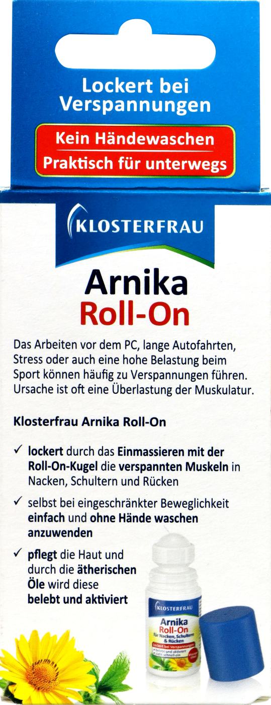 Klosterfrau Arnika Roll-on - 50 ml Klosterfrau Arnika Roll-on - 50 ml