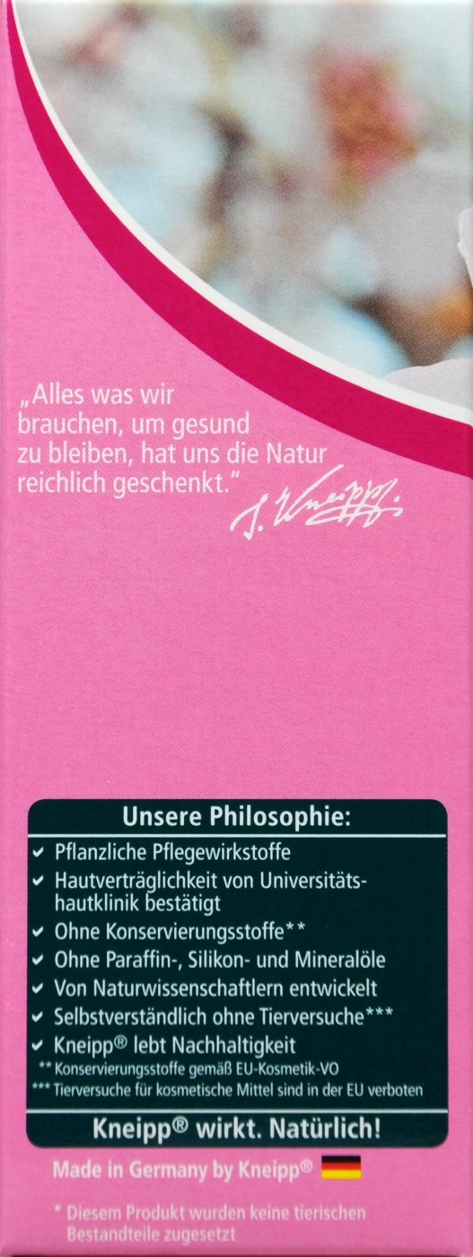 Kneipp Mandelblüten Massageöl - 100 ml Kneipp Mandelblüten Massageöl - 100 ml