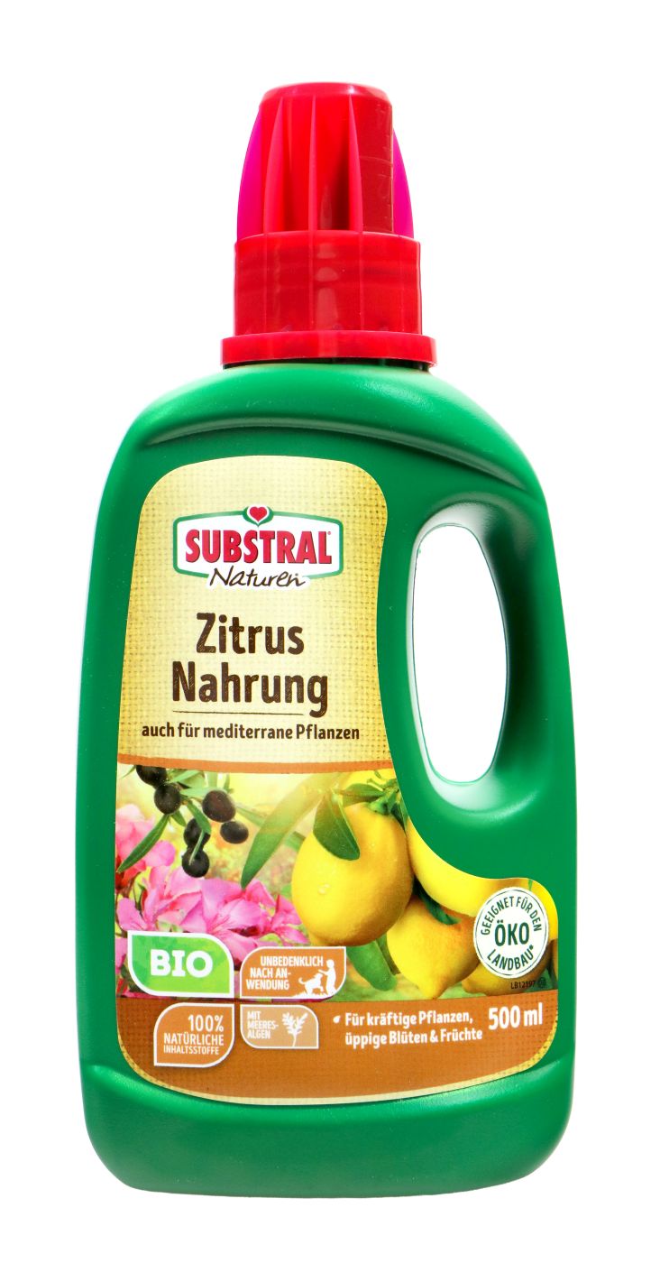 Substral Naturen Zitrus- und mediterrane Pflanzennahrung - 0,5 l Substral Naturen Zitrus- und mediterrane Pflanzennahrung - 0,5 l