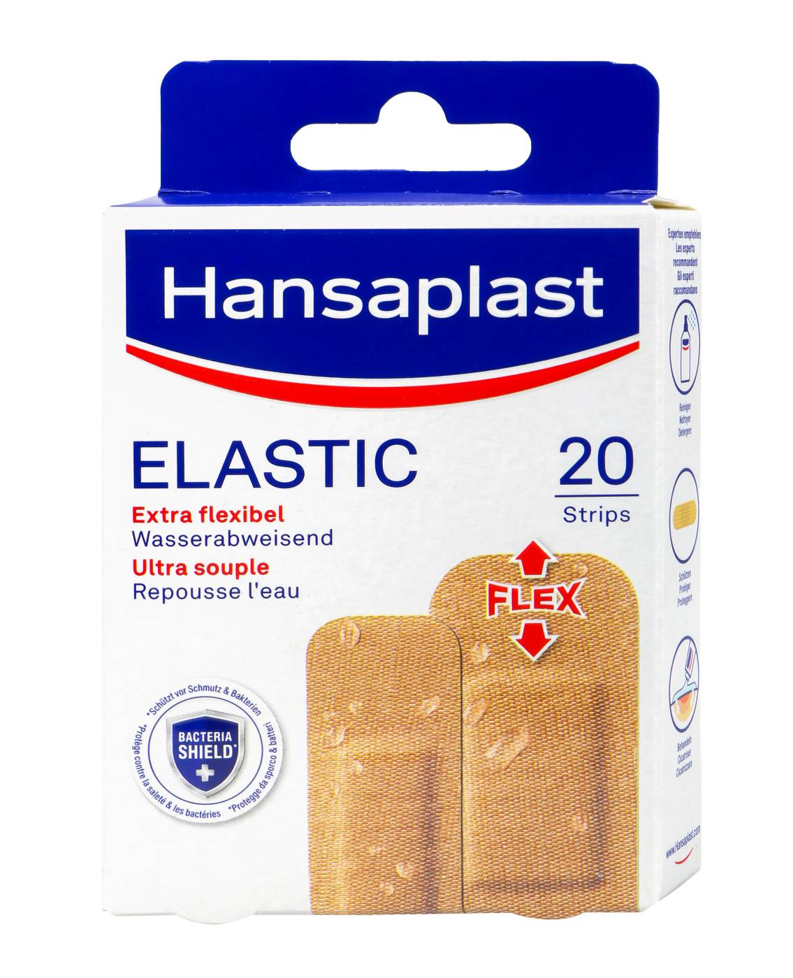 Hansaplast Elastic Strips - 20 Stück Hansaplast Elastic Strips - 20 Stück