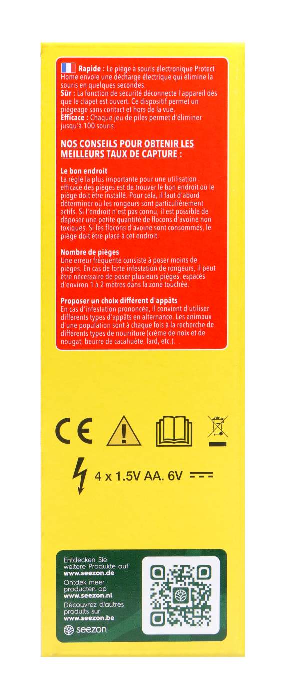 Protect Home Elektronische Mausefalle - 1 Stück Protect Home Elektronische Mausefalle - 1 Stück