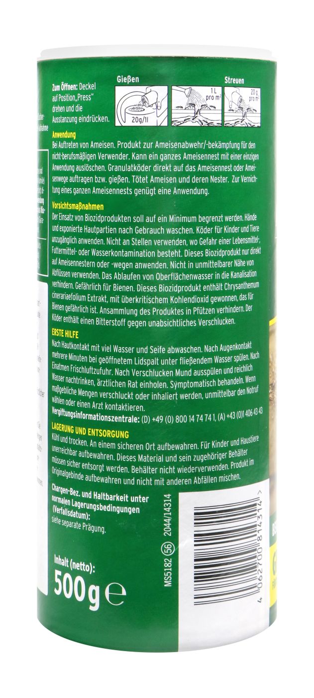Substral Ameisen-Mittel - 0,5 kg Substral Ameisen-Mittel - 0,5 kg