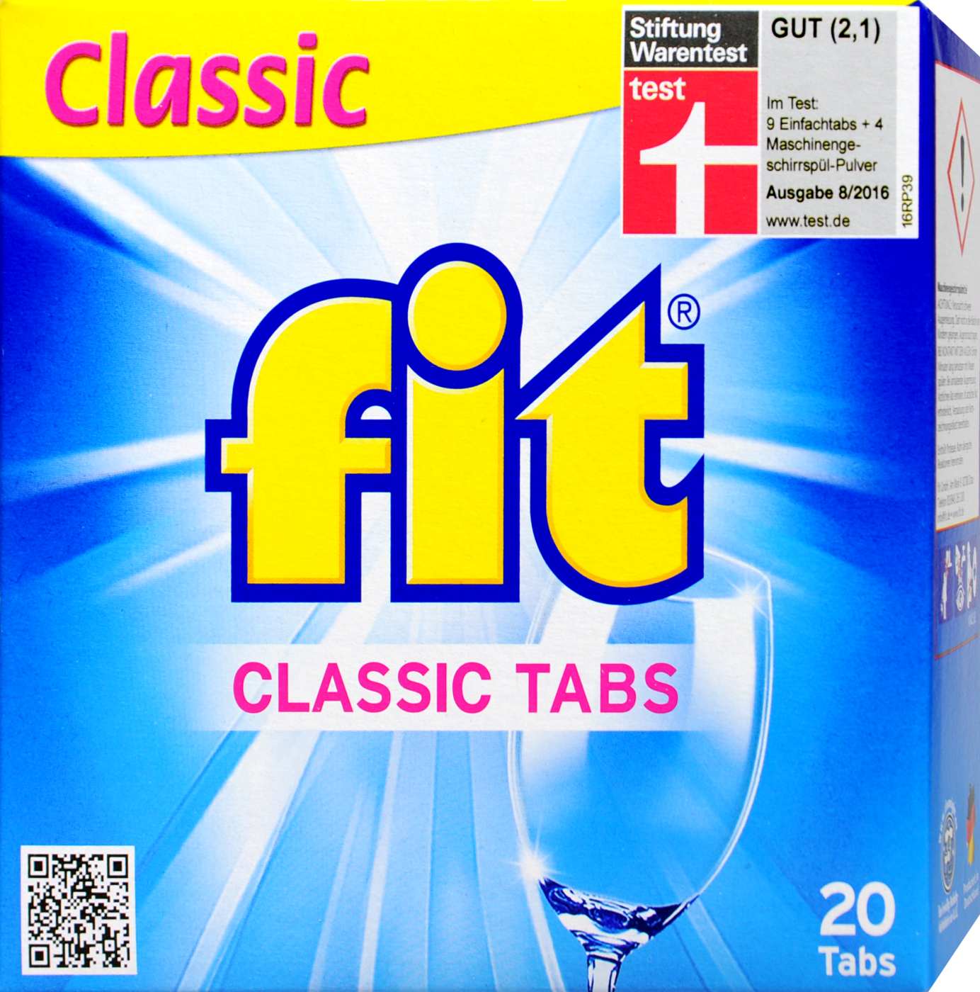 Fit Classic Tabs 360 g - 20 Stück Fit Classic Tabs 360 g - 20 Stück