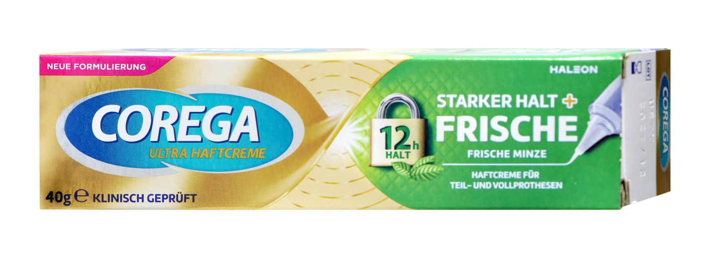 Corega Ultra 3D Haftcreme Frisch - 40 g Corega Ultra 3D Haftcreme Frisch - 40 g