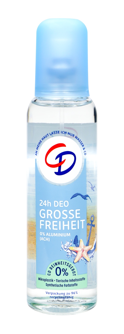 CD Deo Zerstäuber Große Freiheit - 75 ml CD Deo Zerstäuber Große Freiheit - 75 ml