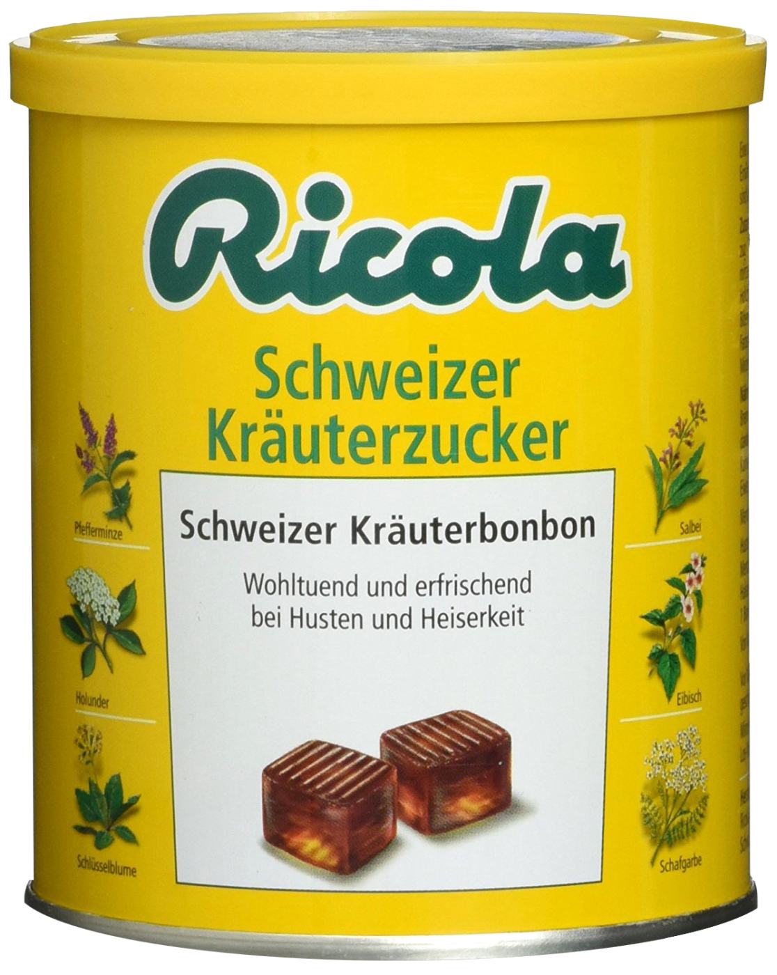Ricola Kräuterzucker Dose - 250 g Ricola Kräuterzucker Dose - 250 g