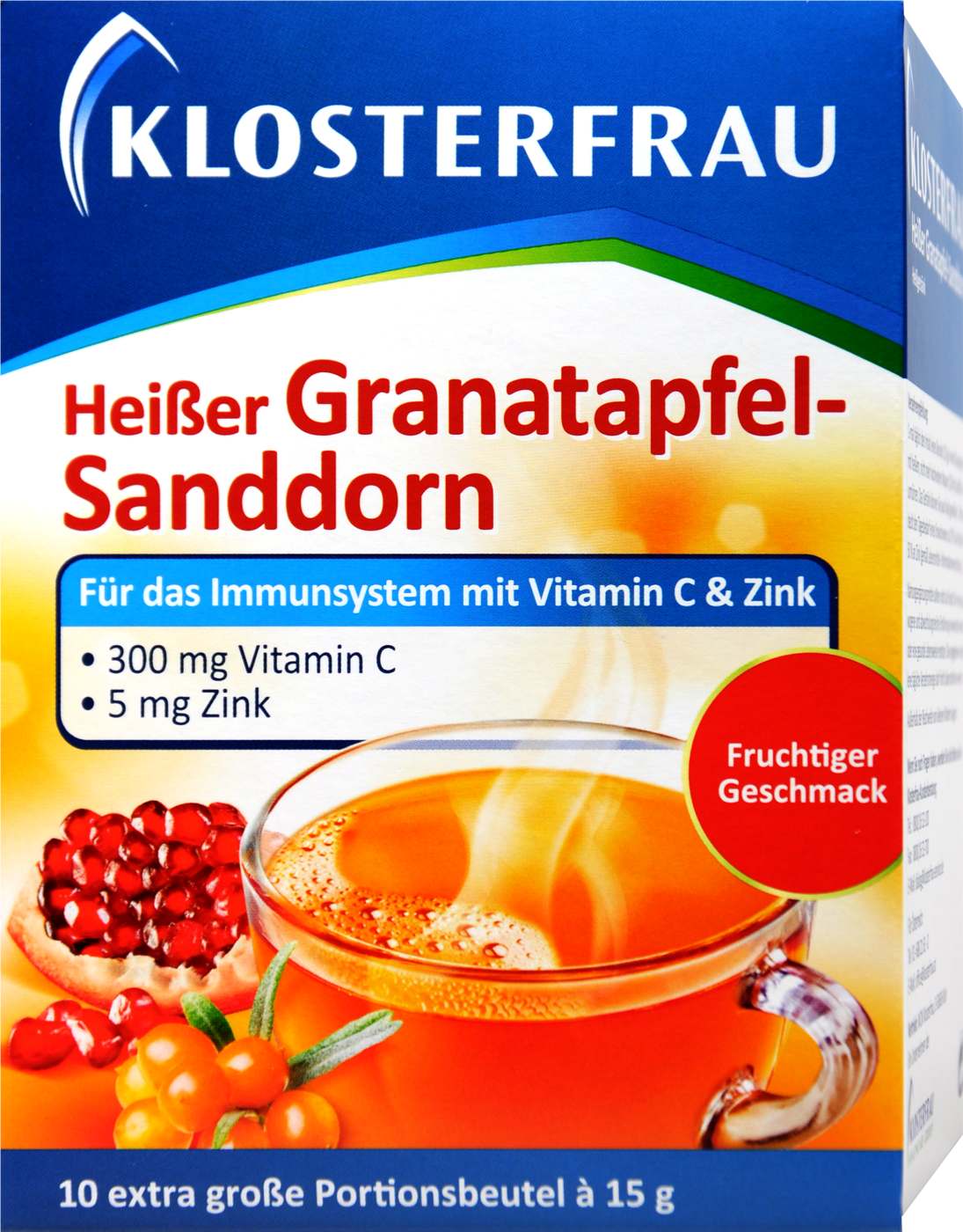 Klosterfrau Heißer Granatapfel-Sanddorn - 10 Stück Klosterfrau Heißer Granatapfel-Sanddorn - 10 Stück