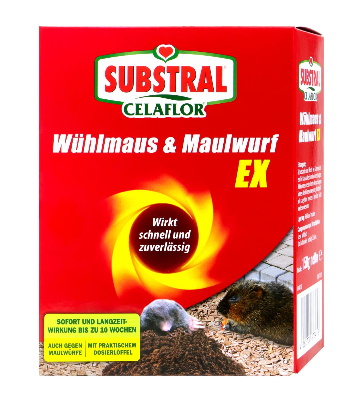 Substral Celaflor Wühlmaus & Maulwurf Ex - 150 g Substral Celaflor Wühlmaus & Maulwurf Ex - 150 g