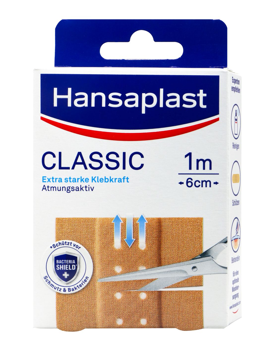 Hansaplast Classic Pflaster - 6 cm x 1 m Hansaplast Classic Pflaster - 6 cm x 1 m
