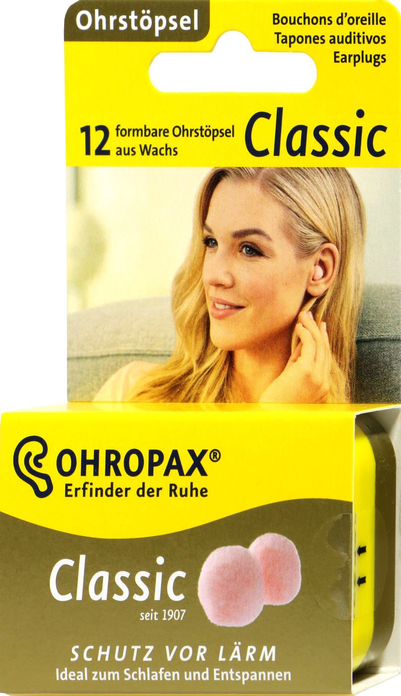 Ohropax Classic - 12 Stück Ohropax Classic - 12 Stück