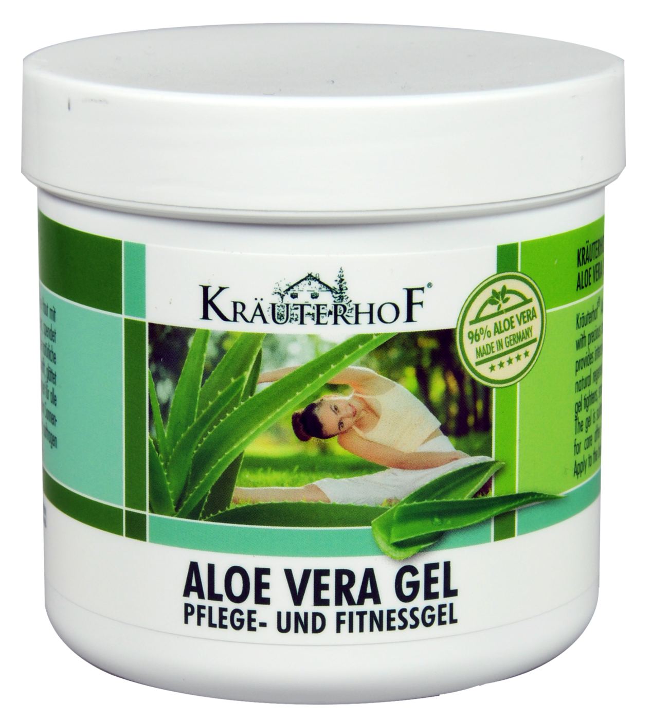 Kräuterhof Pflege- und Fitness Gel Aloe Vera - 250 ml Kräuterhof Pflege- und Fitness Gel Aloe Vera - 250 ml