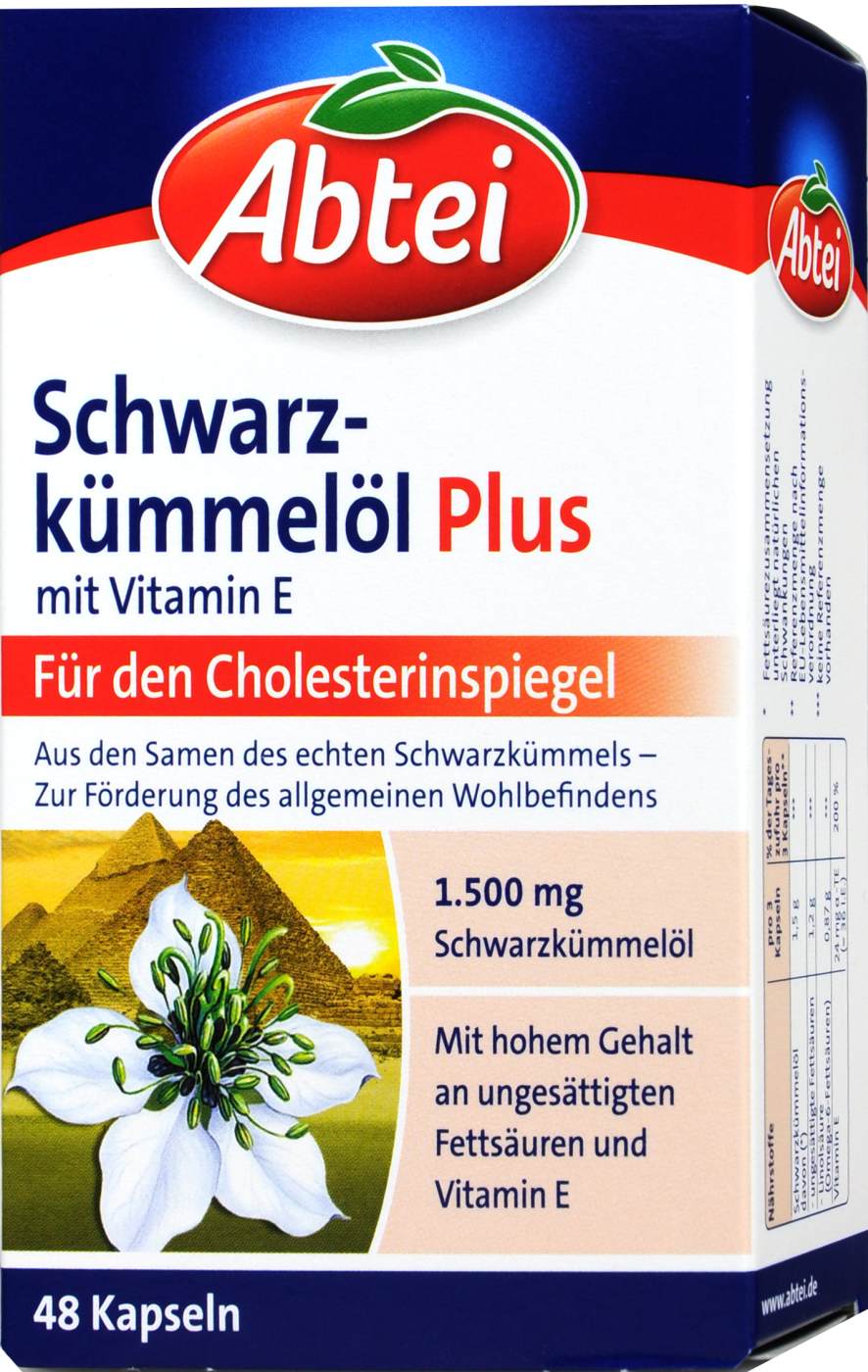 Abtei Schwarzkümmelöl Plus - 48 Stück Abtei Schwarzkümmelöl Plus - 48 Stück