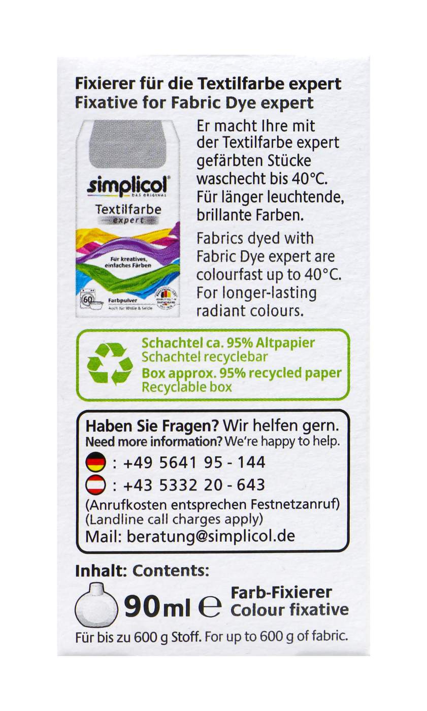 Simplicol Expert Farb-Fixierer - 1730 - 90 ml Simplicol Expert Farb-Fixierer - 1730 - 90 ml