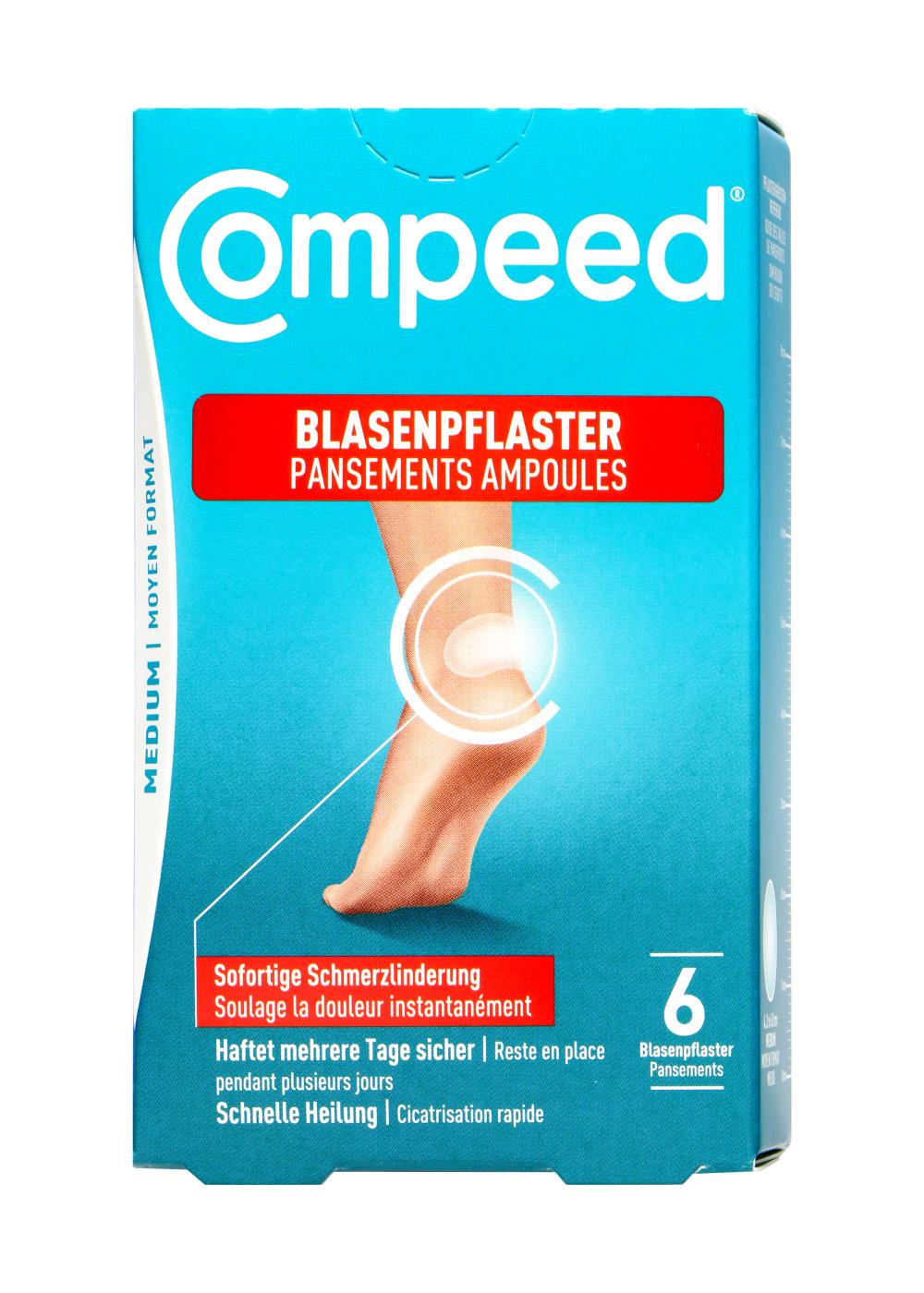 Compeed Blasenpflaster Medium - 6 Stück Compeed Blasenpflaster Medium - 6 Stück