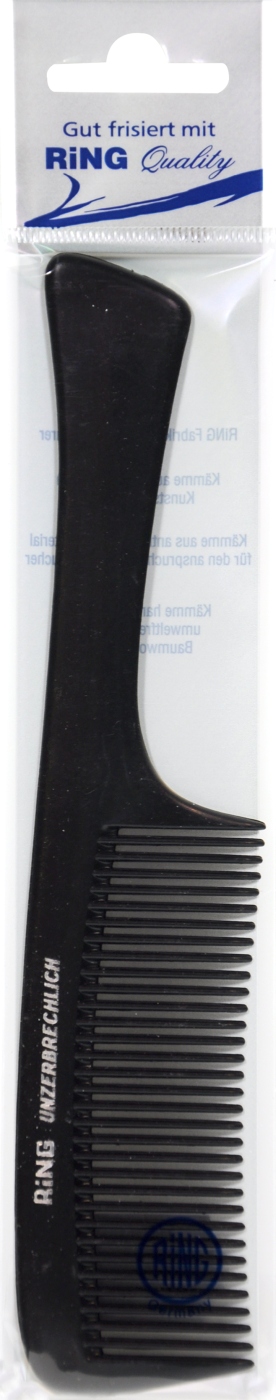 Kamm mit Griff Kunststoff Schwarz - 225 mm Kamm mit Griff Kunststoff Schwarz - 225 mm