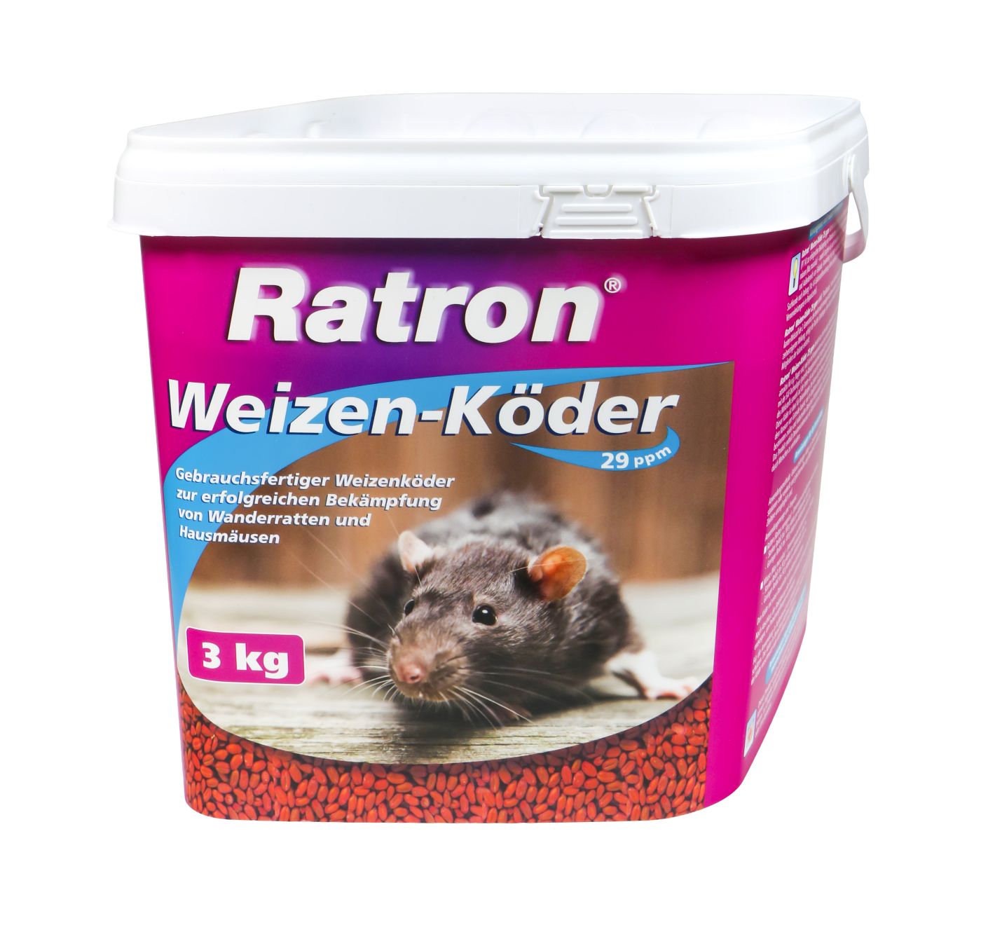 Ratron Weizen-Köder 29 ppm - 3000 g Ratron Weizen-Köder 29 ppm - 3000 g