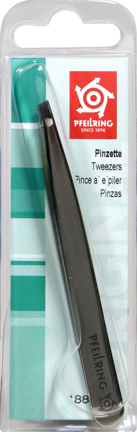 Pfeilring Pinzette Schräg - 9,5 cm Pfeilring Pinzette Schräg - 9,5 cm