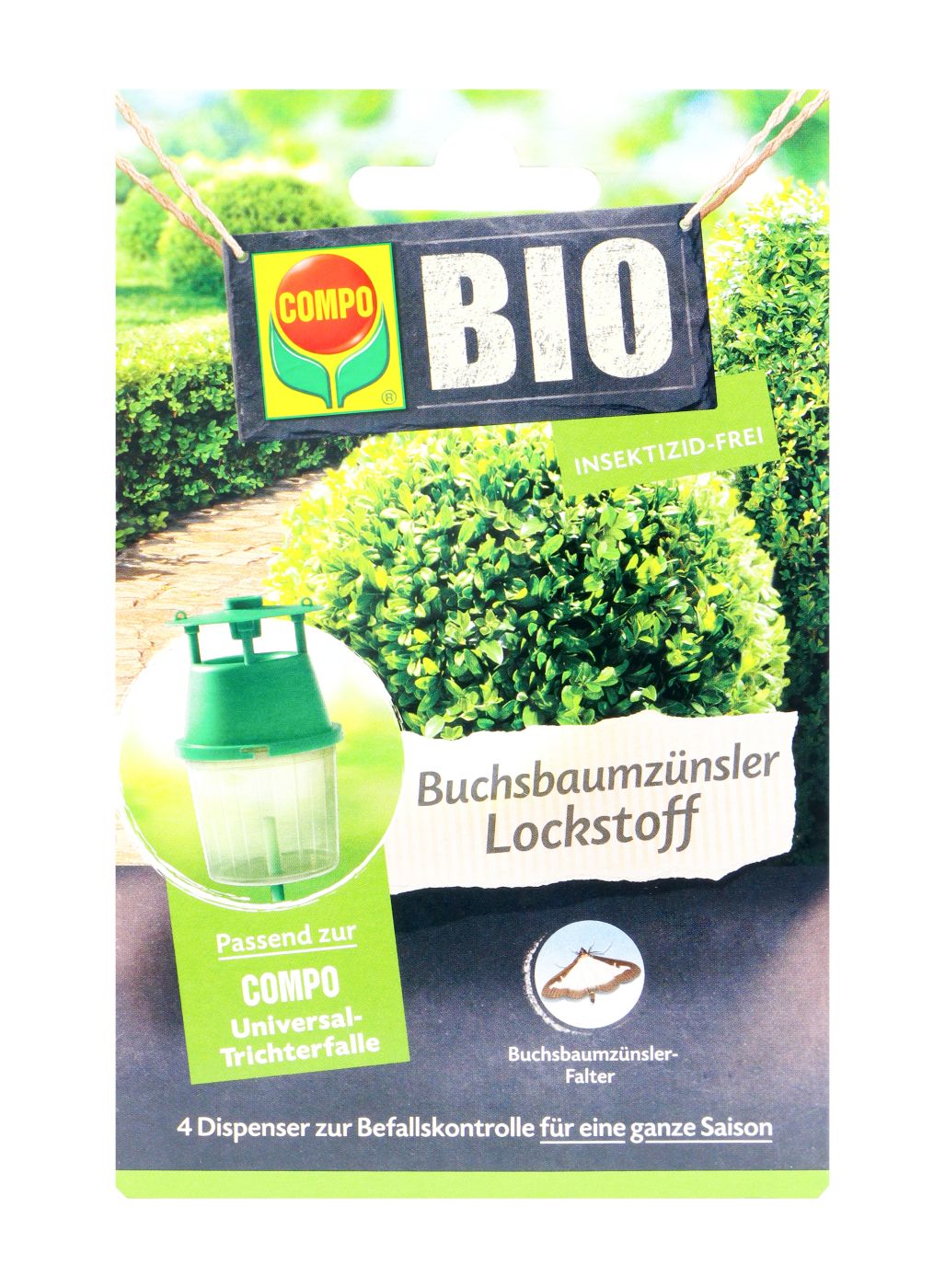 Compo Bio Buchsbaumzünsler Lockstoff - 3 Stück
