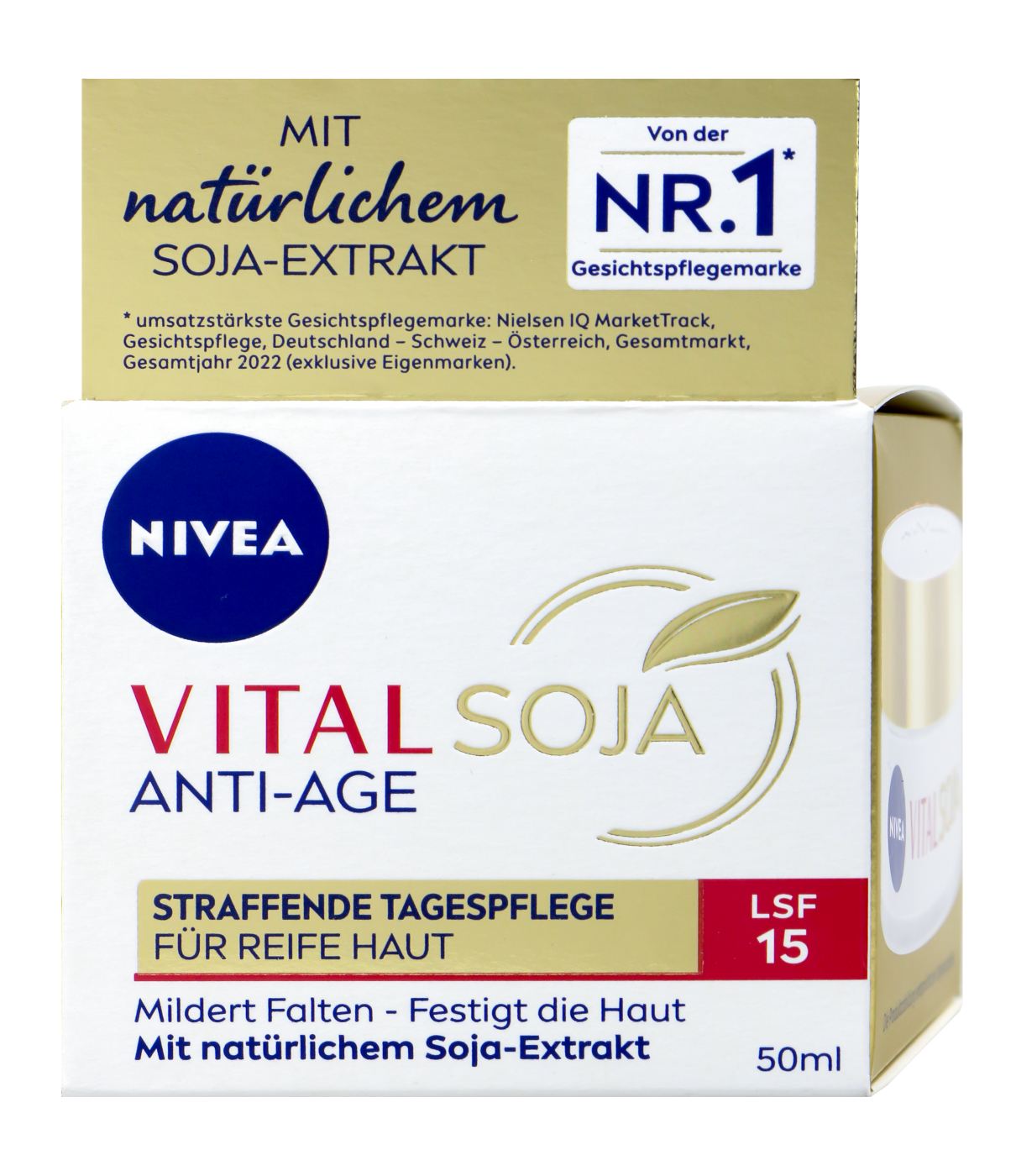 Nivea Vital Soja Straffende Tagespflege LSF15 - 50 ml Nivea Vital Soja Straffende Tagespflege LSF15 - 50 ml