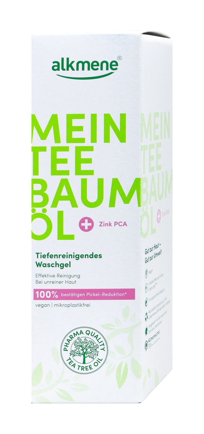 Alkmene Teebaumöl Waschgel Tiefenreinigend - 150 ml Alkmene Teebaumöl Waschgel Tiefenreinigend - 150 ml