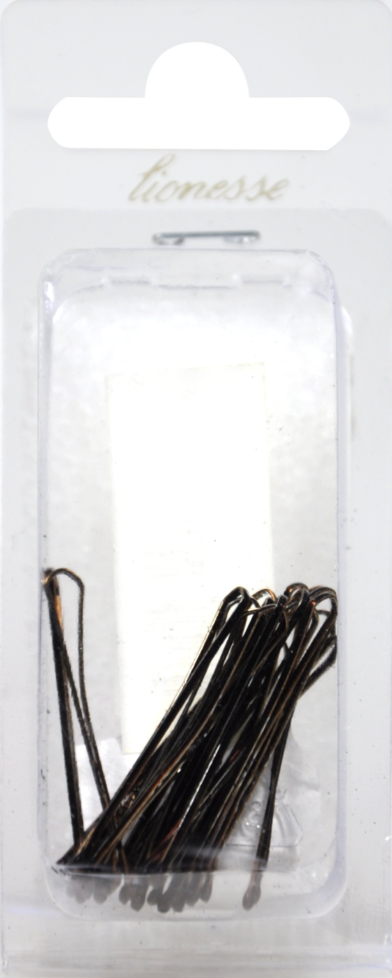 Haarklemme Braun 4,5 cm - 20 Stück Haarklemme Braun 4,5 cm - 20 Stück