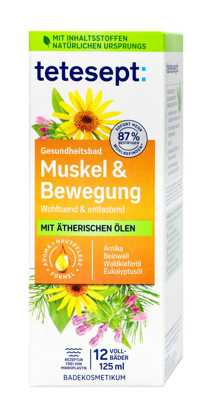 Tetesept Muskel & Bewegung Bad - 125 ml Tetesept Muskel & Bewegung Bad - 125 ml
