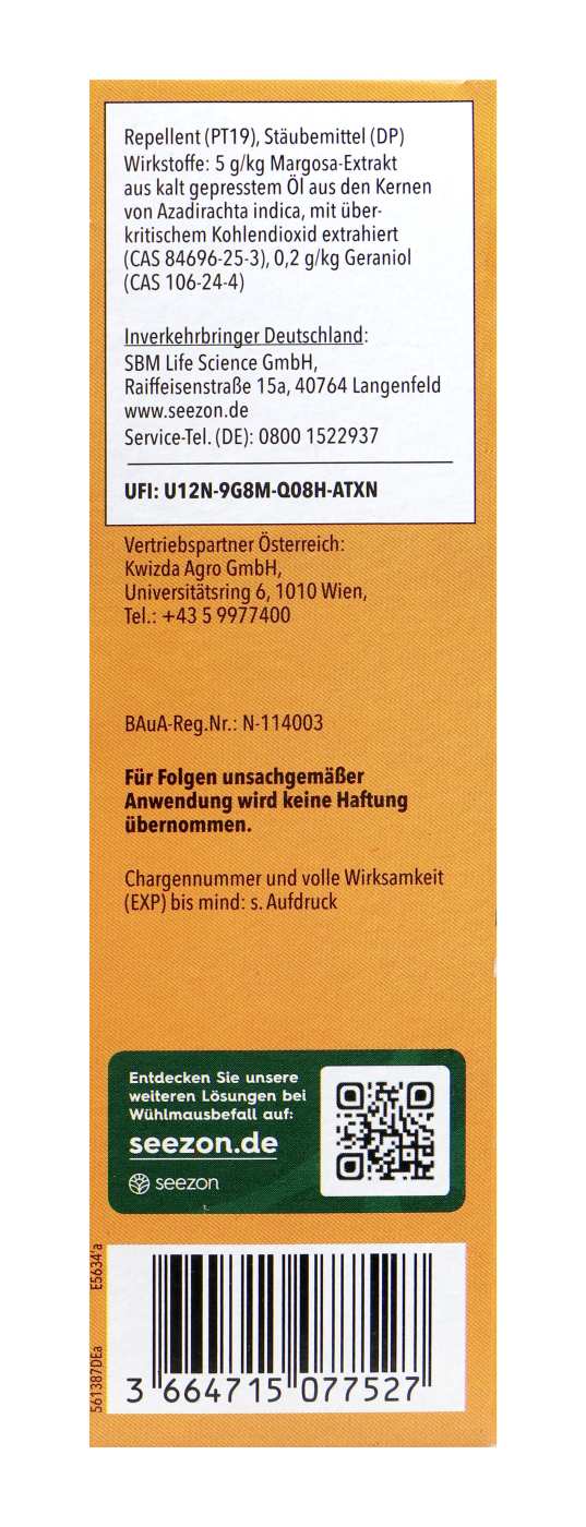 Protect Home Wühlmaus und Maulwurf Blocker - 100 g Protect Home Wühlmaus und Maulwurf Blocker - 100 g