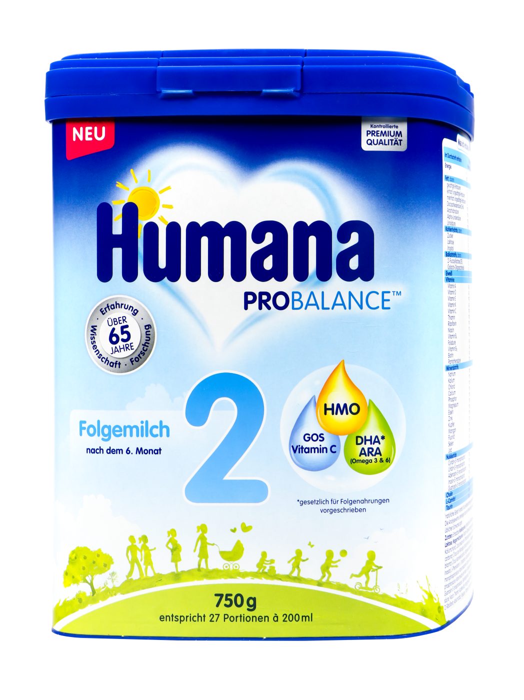 Humana Folgemilch 2 - 750 g Humana Folgemilch 2 - 750 g