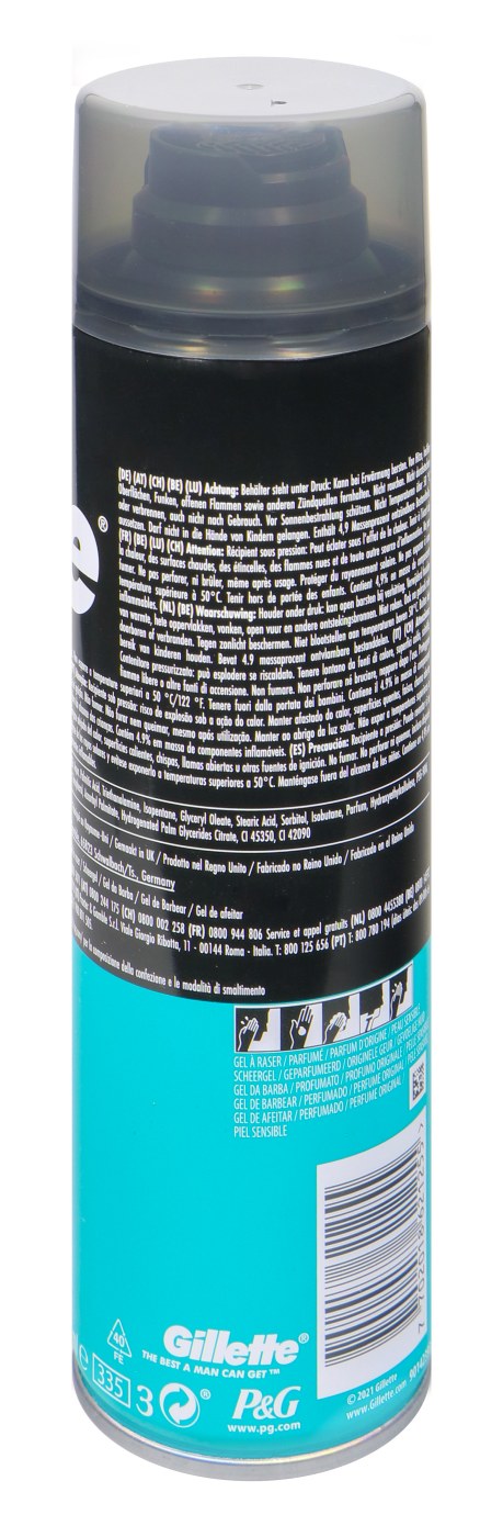 Gillette Rasiergel Empfindliche Haut - 200 ml Gillette Rasiergel Empfindliche Haut - 200 ml