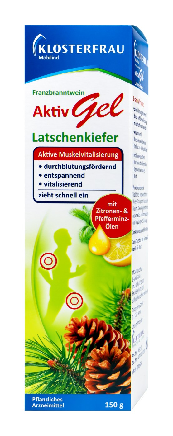 Klosterfrau Franzbranntwein Aktiv Latschenkiefer Gel - 150 g Klosterfrau Franzbranntwein Aktiv Latschenkiefer Gel - 150 g