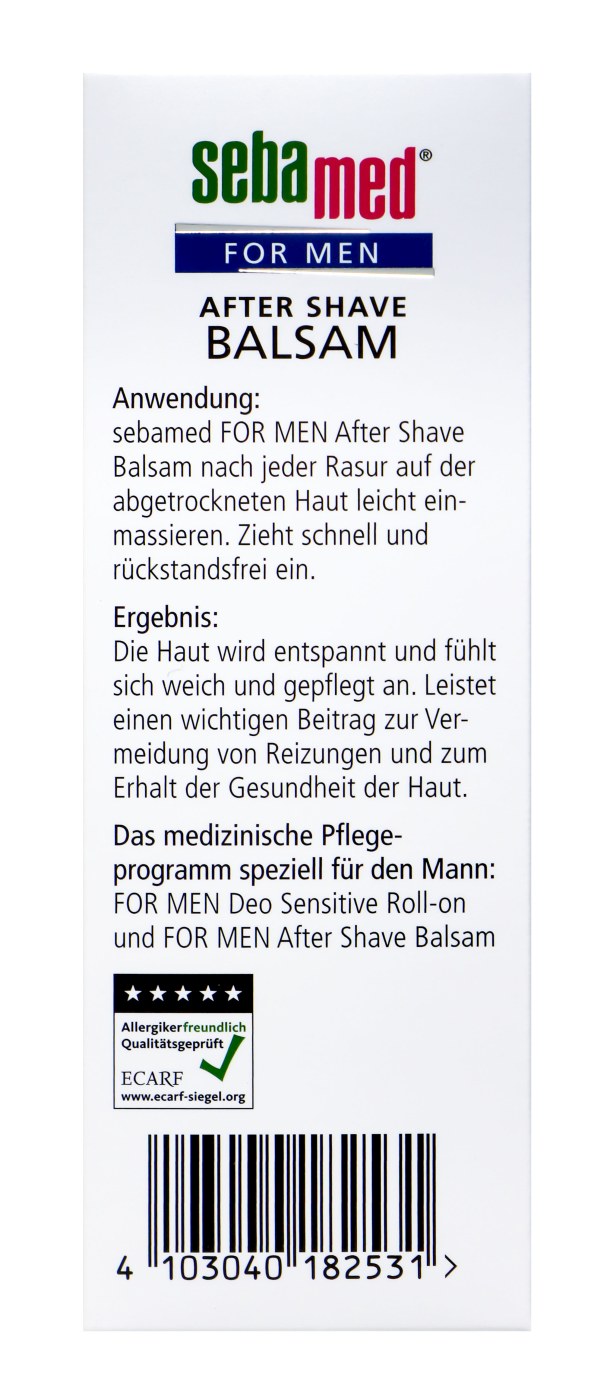 Sebamed Men After Shave Balsam - 100 ml Sebamed Men After Shave Balsam - 100 ml