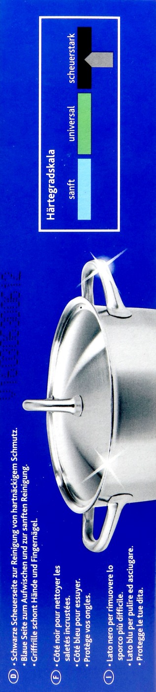Vileda Glitzi Plus Topfschwamm gelb/grün - 6 Stück Vileda Glitzi Plus Topfschwamm gelb/grün - 6 Stück