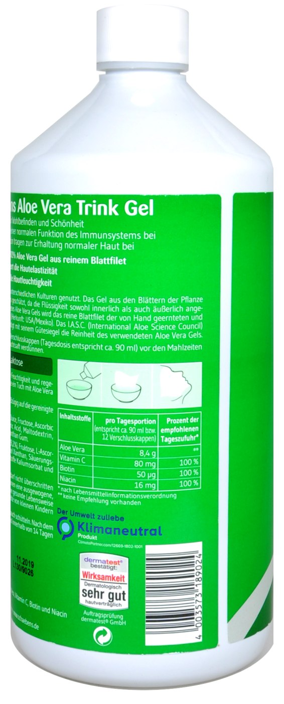 Schaebens Aloe Vera Trinkgel - 1 l Schaebens Aloe Vera Trinkgel - 1 l