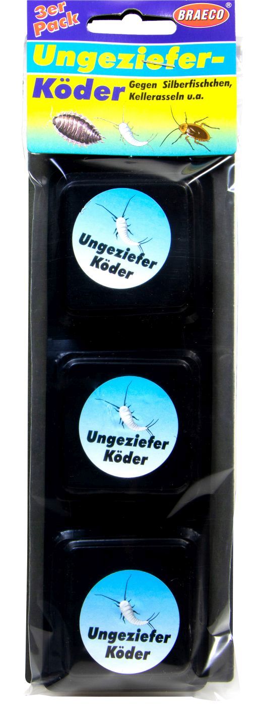 Braeco Ungeziefer-Köder - 3 Stück