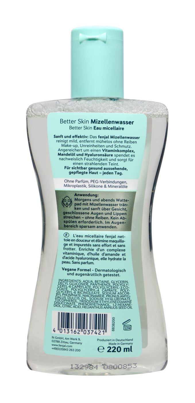 Fenjal Better Skin Mizellenwasser - 220 ml Fenjal Better Skin Mizellenwasser - 220 ml