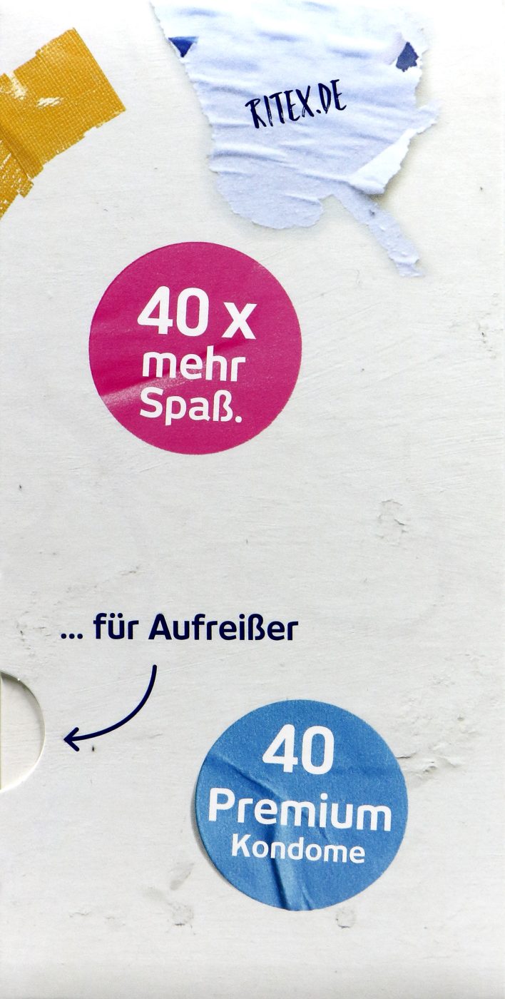 Ritex Kondomautomat Mix - 40 Stück Ritex Kondomautomat Mix - 40 Stück