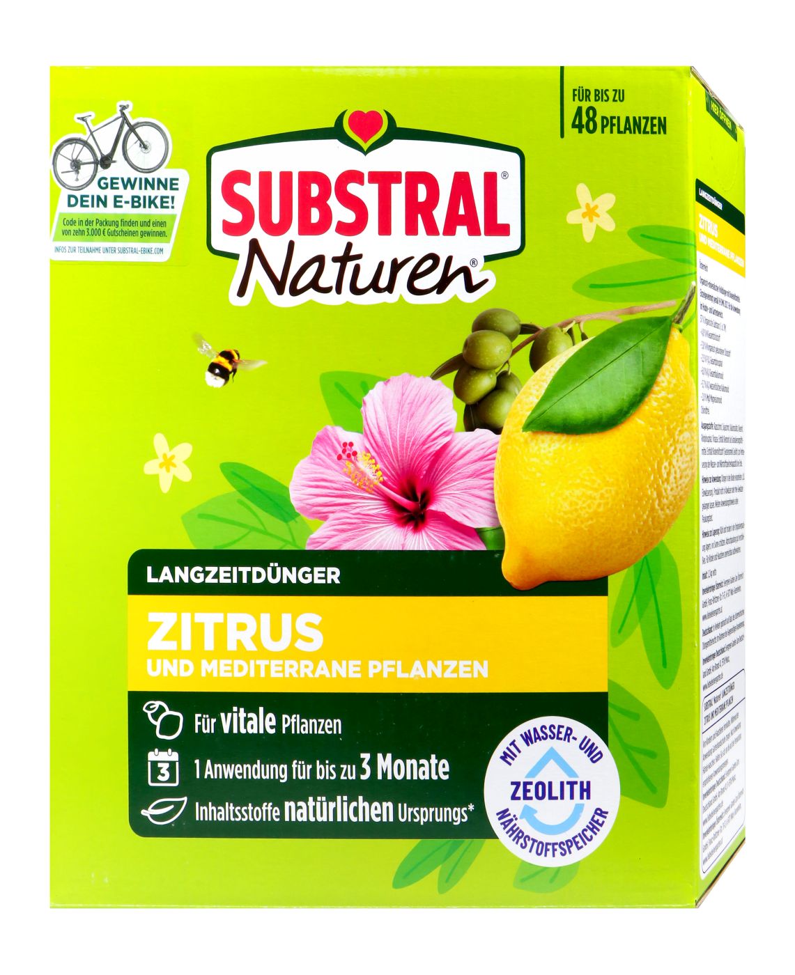 Substral Naturen Langzeitdünger Zitrus- und mediterrane Pflanzen - 1,2 kg Substral Naturen Langzeitdünger Zitrus- und mediterrane Pflanzen - 1,2 kg
