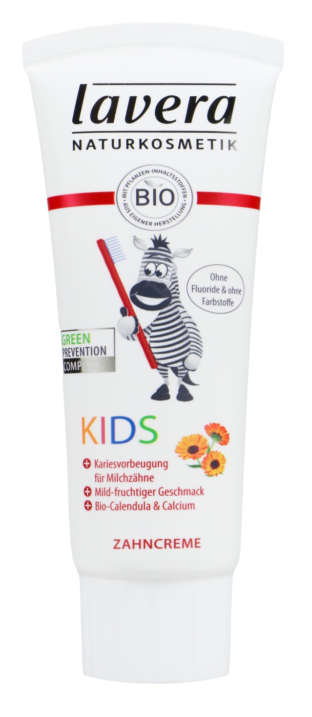 Lavera Zahncreme Kids Fluorid-Frei - 75 ml Lavera Zahncreme Kids Fluorid-Frei - 75 ml