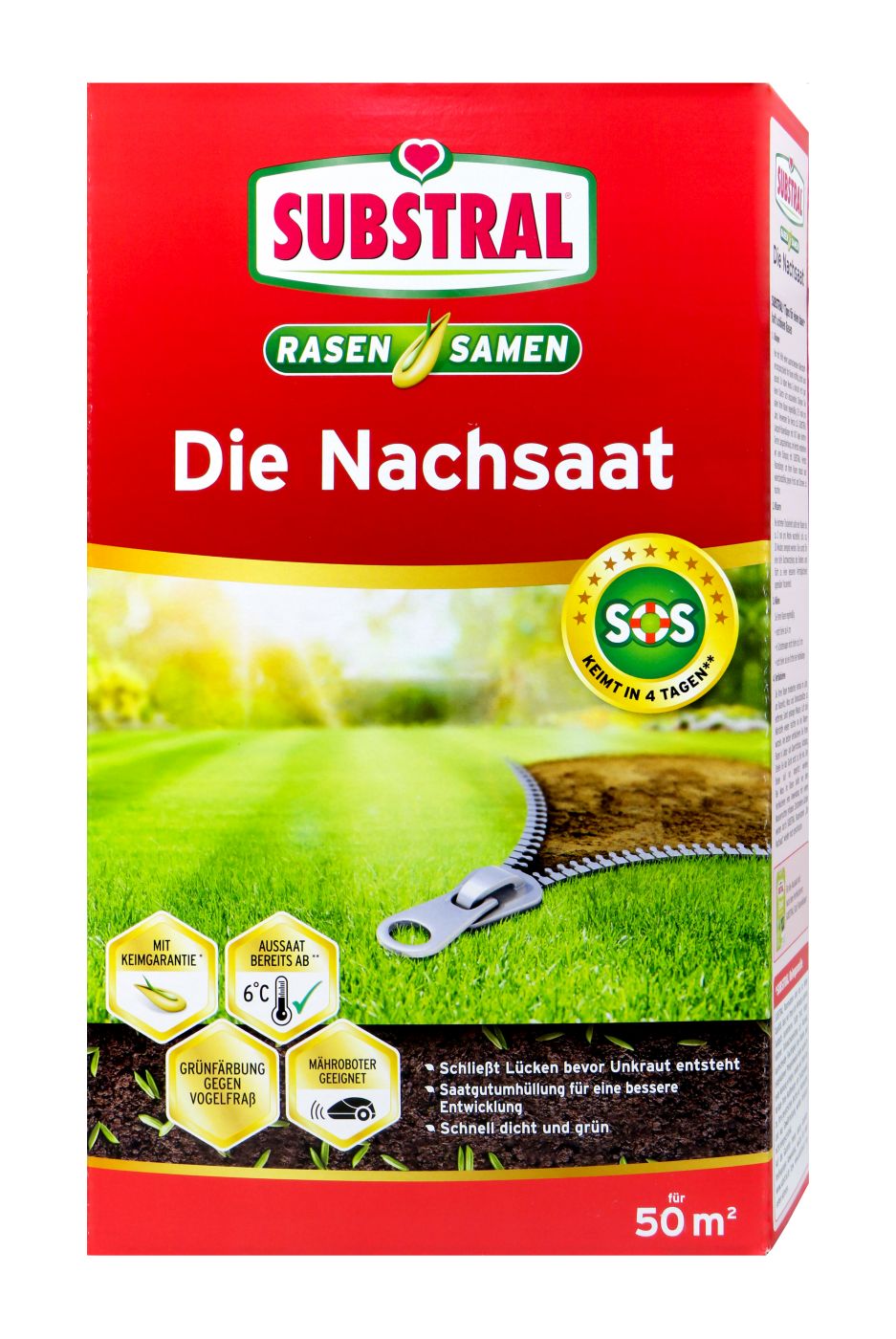 Substral Rasensamen Die Nachsaat für 50 qm - 1,0 kg Substral Rasensamen Die Nachsaat für 50 qm - 1,0 kg