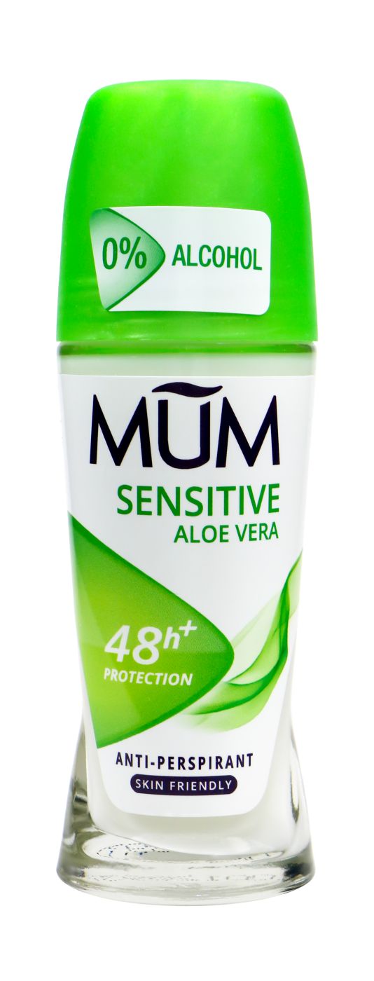 Mum Deo Roller Sensitive Aloe Vera - 50 ml Mum Deo Roller Sensitive Aloe Vera - 50 ml