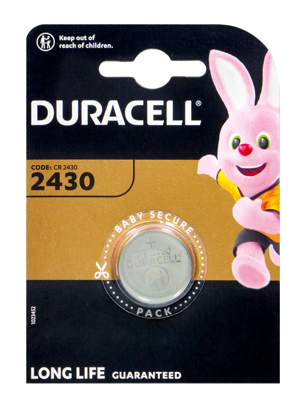 Duracell CR 2430 - 3,0 V Duracell CR 2430 - 3,0 V