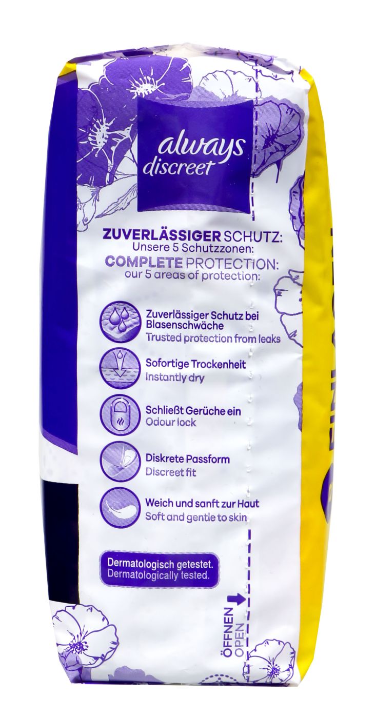 Always discreet Inkontinenz Einlage Ultimate Night - 8 Stück Always discreet Inkontinenz Einlage Ultimate Night - 8 Stück