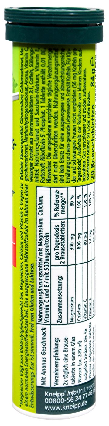 Kneipp Entwässerungs-Brause - Brausetabletten - 20 Stück Kneipp Entwässerungs-Brause - Brausetabletten - 20 Stück