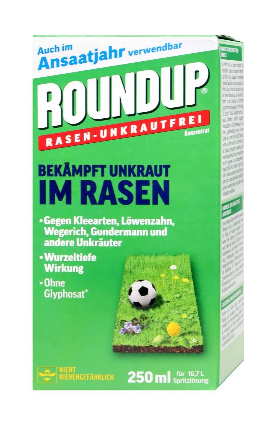 Roundup Rasen Unkrautfrei Konzentrat - 250 ml Roundup Rasen Unkrautfrei Konzentrat - 250 ml
