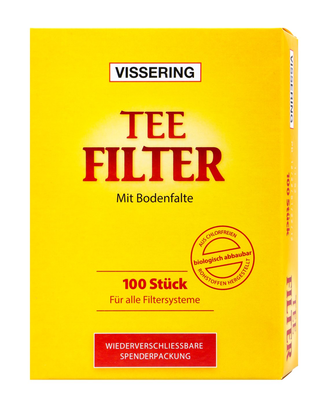 Vissering Teefilter - 100 Stück Vissering Teefilter - 100 Stück